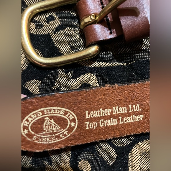 Top grain leather belt- Harbour island BRI Bahamas-24 - Picture 2 of 4
